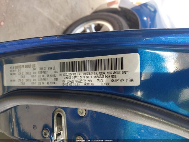 2011 RAM RAM 1500 1D7RB1GT6BS615172 Photo 8