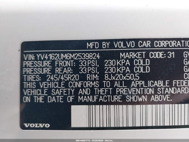 2021 VOLVO XC40 YV4162UM6M2539824 Photo 8