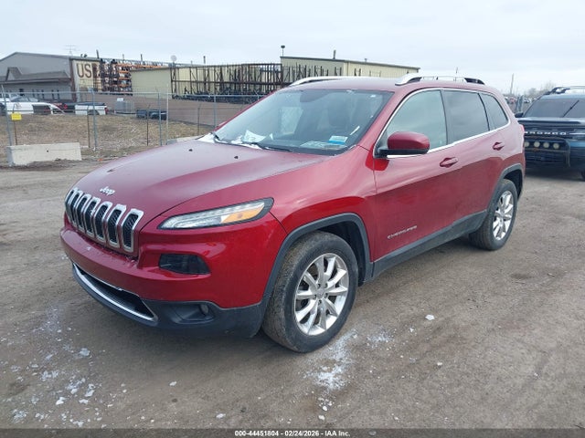 44451804 :رقم المزاد ، 1C4PJMDS9GW232117 vin ، 2016 Jeep Cherokee Limited مزاد بيع