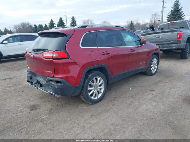 44451804 :رقم المزاد ، 1C4PJMDS9GW232117 vin ، 2016 Jeep Cherokee Limited مزاد بيع
