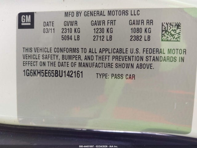 2011 CADILLAC DTS 1G6KH5E65BU142161 Photo 8