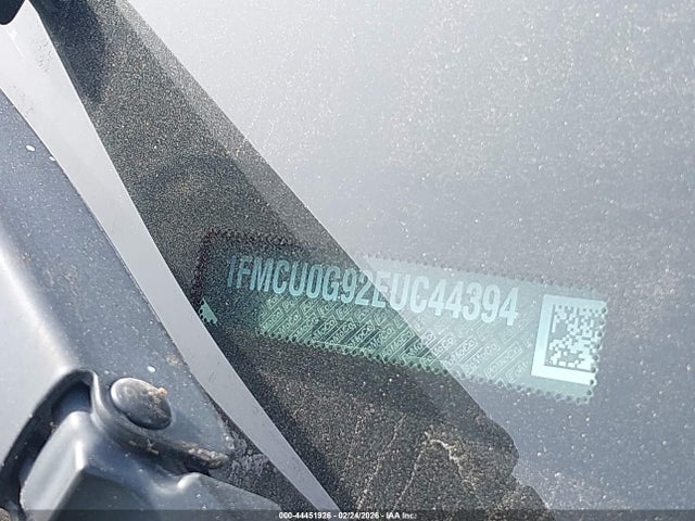 2014 Ford Escape Se მანქანა იყიდება აუქციონზე, vin: 1FMCU0G92EUC44394, აუქციონის ნომერი: 44451926