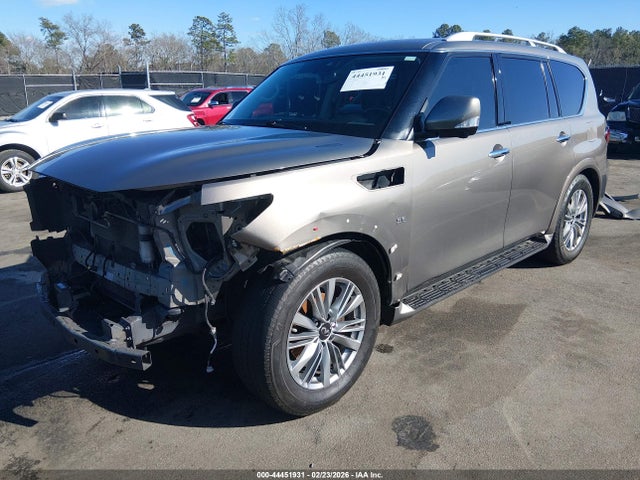 44451931 :رقم المزاد ، JN8AZ2NF5K9681486 vin ، 2019 Infiniti Qx80 Luxe مزاد بيع