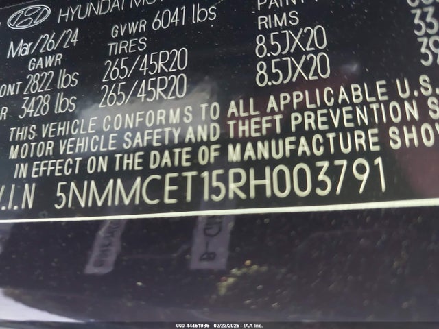 2024 GENESIS ELECTRIFIED GV70 5NMMCET15RH003791 Photo 8