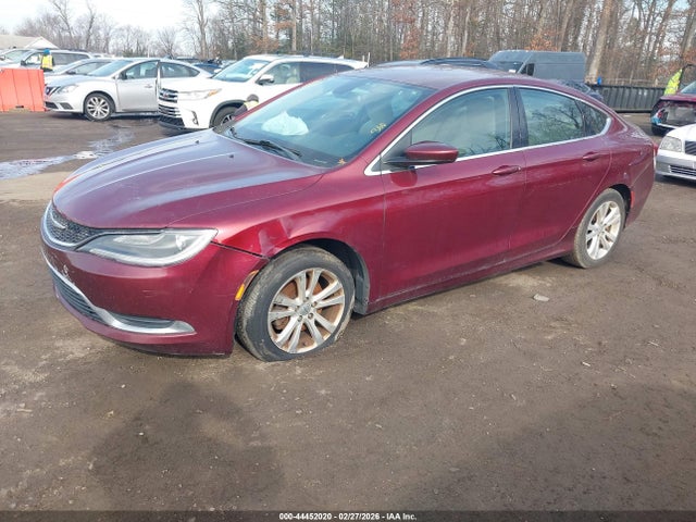 44452020 :رقم المزاد ، 1C3CCCAB0FN723627 vin ، 2015 Chrysler 200 Limited مزاد بيع