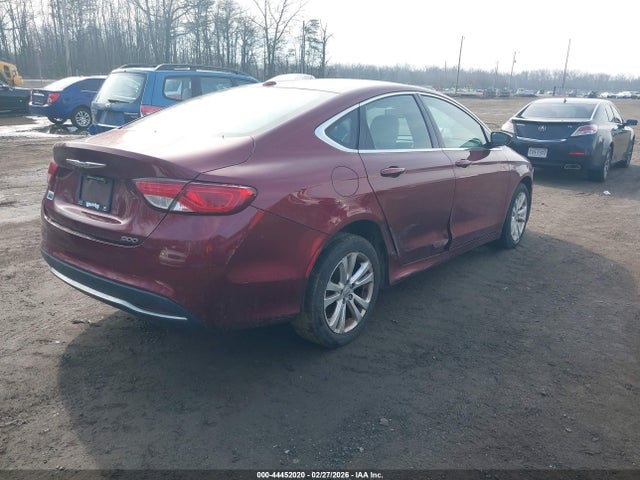 44452020 :رقم المزاد ، 1C3CCCAB0FN723627 vin ، 2015 Chrysler 200 Limited مزاد بيع