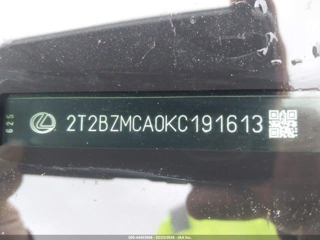 Продажа на аукционе авто 2019 Lexus Rx 350, vin: 2T2BZMCA0KC191613, номер лота: 44452066