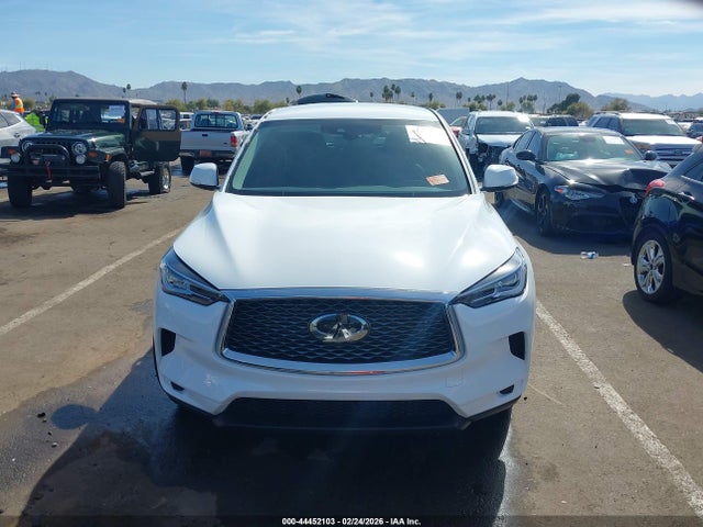 44452103 :رقم المزاد ، 3PCAJ5AAXNF107460 vin ، 2022 Infiniti Qx50 Pure مزاد بيع