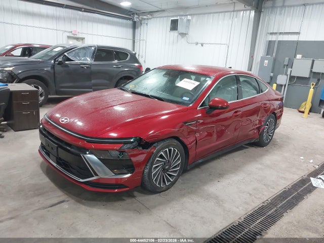 44452106 :رقم المزاد ، KMHL34JJ3SA105045 vin ، 2025 Hyundai Sonata Hybrid Sel مزاد بيع