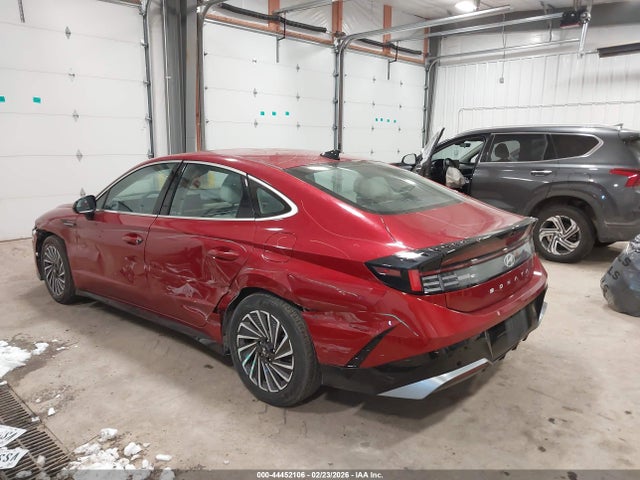 44452106 :رقم المزاد ، KMHL34JJ3SA105045 vin ، 2025 Hyundai Sonata Hybrid Sel مزاد بيع