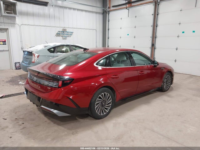 44452106 :رقم المزاد ، KMHL34JJ3SA105045 vin ، 2025 Hyundai Sonata Hybrid Sel مزاد بيع