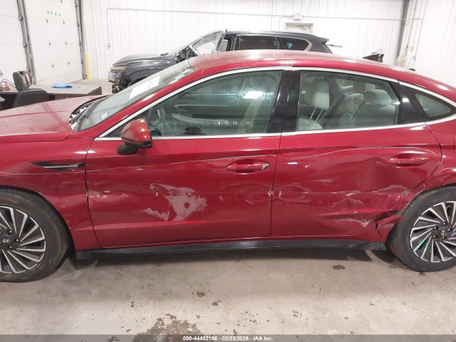 44452106 :رقم المزاد ، KMHL34JJ3SA105045 vin ، 2025 Hyundai Sonata Hybrid Sel مزاد بيع