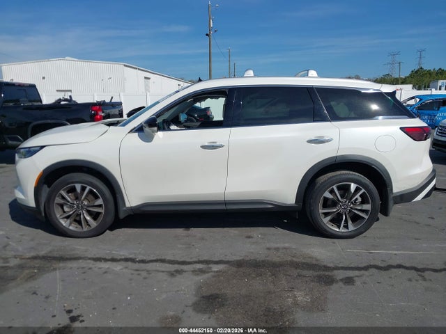 44452150 :رقم المزاد ، 5N1AL1FR1SC346725 vin ، 2025 Infiniti Qx60 Luxe مزاد بيع