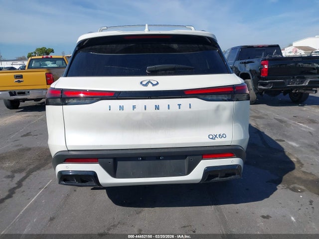 44452150 :رقم المزاد ، 5N1AL1FR1SC346725 vin ، 2025 Infiniti Qx60 Luxe مزاد بيع