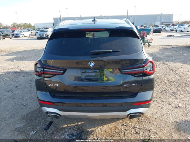 2022 Bmw X3 Sdrive30i მანქანა იყიდება აუქციონზე, vin: 5UX43DP05N9M21171, აუქციონის ნომერი: 44452170