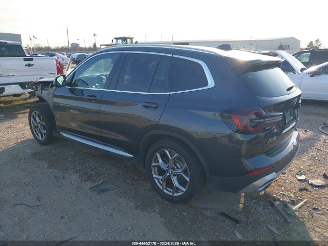 2022 Bmw X3 Sdrive30i მანქანა იყიდება აუქციონზე, vin: 5UX43DP05N9M21171, აუქციონის ნომერი: 44452170