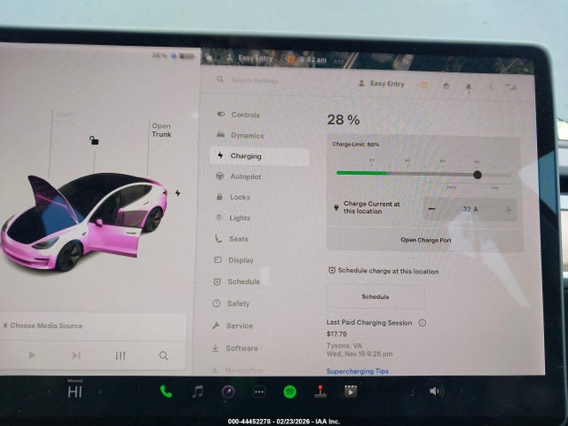 Aukcja sprzedaży 2018 Tesla Model 3 Long Range/mid Range, vin: 5YJ3E1EA9JF153405, numer aukcji: 44452278