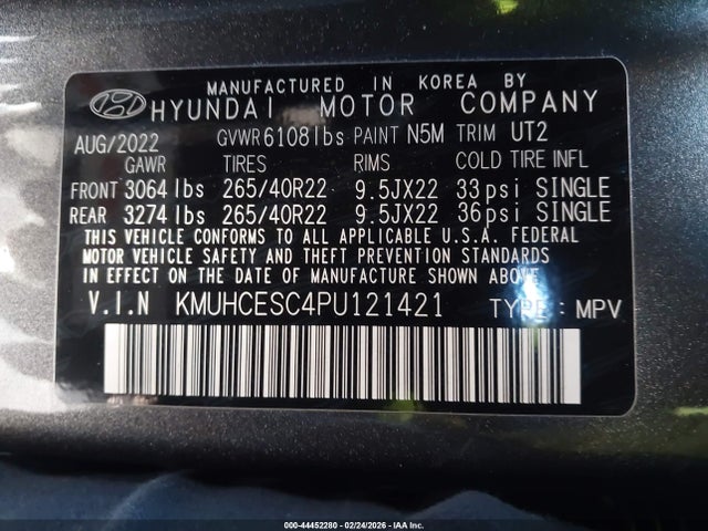 2023 GENESIS GV80 KMUHCESC4PU121421 Photo 8