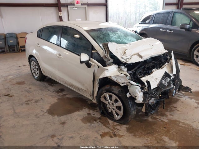 2014 Kia Rio Lx მანქანა იყიდება აუქციონზე, vin: KNADM4A32E6406417, აუქციონის ნომერი: 44452308