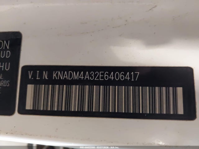 Продаж на аукціоні авто 2014 Kia Rio Lx, vin: KNADM4A32E6406417, номер лоту: 44452308