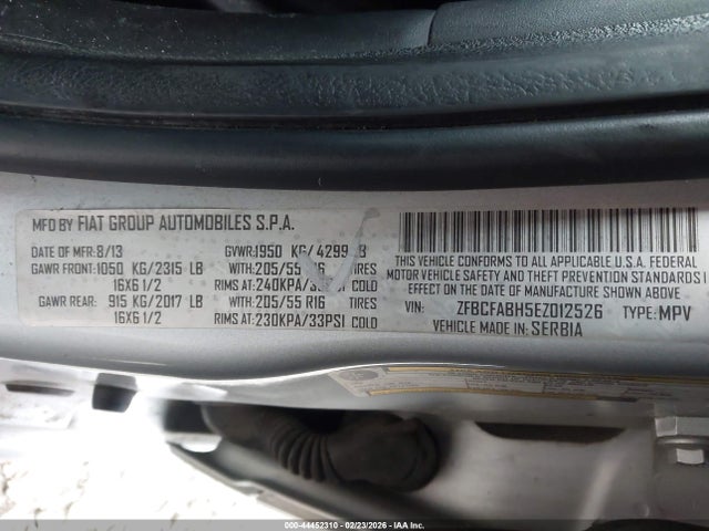 2014 FIAT 500L ZFBCFABH5EZ012526 Photo 8