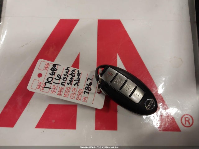 3N1AB7AP0GL657867 Nissan Sentra Fe+ S/s/sl/sr/sv