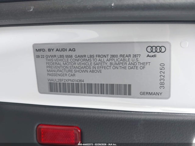 2023 AUDI A6 WAUL2BF2XPN014364 Photo 8