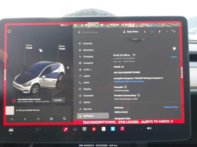 2023 TESLA MODEL Y 7SAYGDEE8PF701605 Photo 6