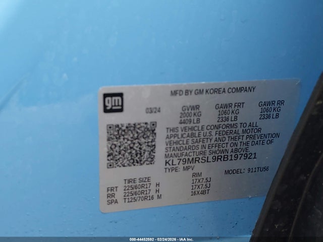 2024 CHEVROLET TRAILBLAZER KL79MRSL9RB197921 Photo 8