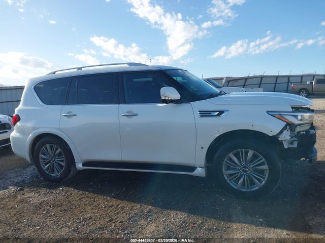 44452607 :رقم المزاد ، JN8AZ2AE3P9302036 vin ، 2023 Infiniti Qx80 Luxe Awd مزاد بيع