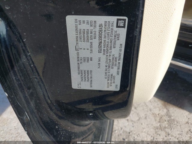 2007 CADILLAC ESCALADE 1GYEC63837R429733 Photo 8