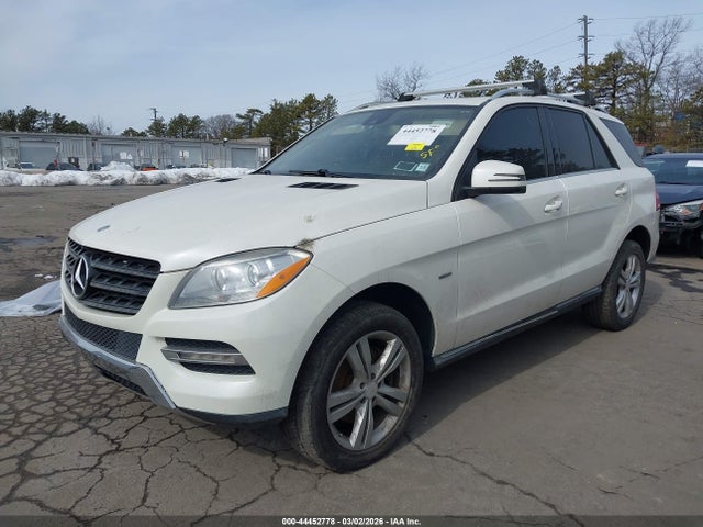 44452778 :رقم المزاد ، 4JGDA2EB7CA085997 vin ، 2012 Mercedes-benz Ml 350 Bluetec 4matic مزاد بيع