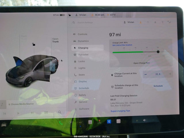 Aukcja sprzedaży 2019 Tesla Model 3 Long Range/mid Range/standard Range/standard Range Plus, vin: 5YJ3E1EA6KF298340, numer aukcji: 44452806