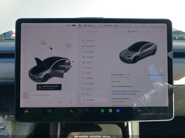 2018 TESLA MODEL 3 5YJ3E1EA4JF060792 Photo 6