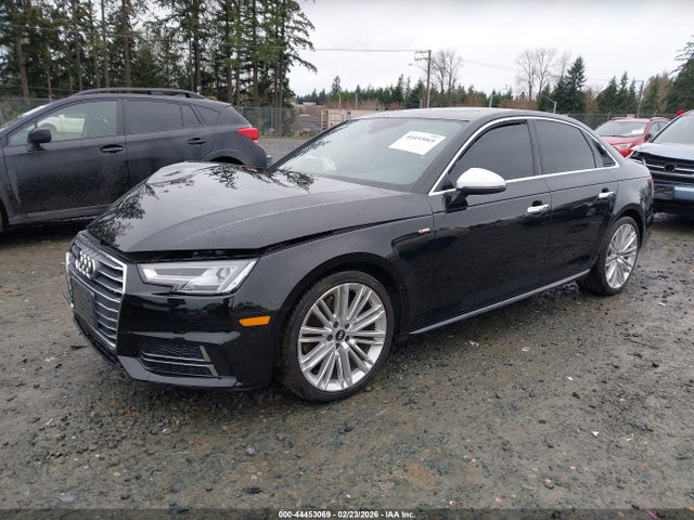 2017 Audi A4 2.0t Premium მანქანა იყიდება აუქციონზე, vin: WAUENAF45HN030663, აუქციონის ნომერი: 44453069