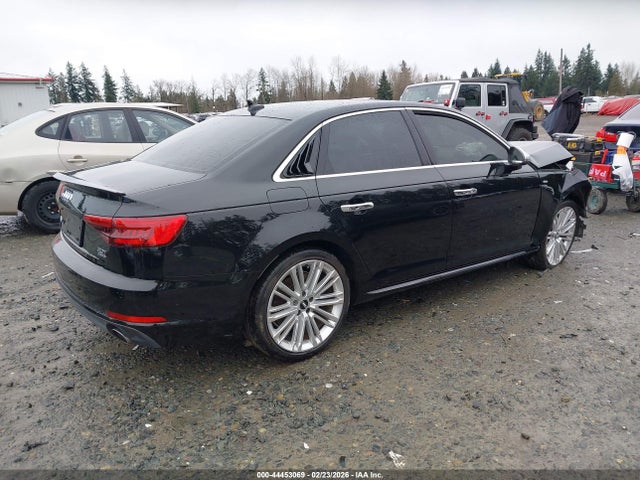 2017 Audi A4 2.0t Premium მანქანა იყიდება აუქციონზე, vin: WAUENAF45HN030663, აუქციონის ნომერი: 44453069