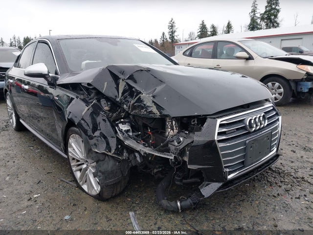 2017 Audi A4 2.0t Premium მანქანა იყიდება აუქციონზე, vin: WAUENAF45HN030663, აუქციონის ნომერი: 44453069