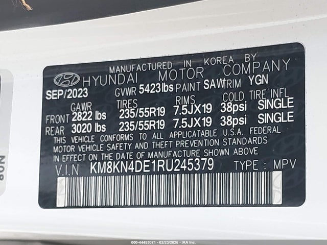 Hyundai Ioniq 5 Sel 2024 KM8KN4DE1RU245379 Image 9