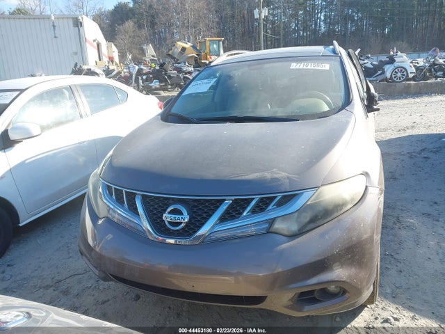 44453180 :رقم المزاد ، JN8AZ1MW6CW216181 vin ، 2012 Nissan Murano Le مزاد بيع