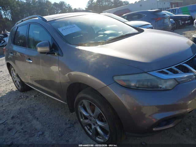 44453180 :رقم المزاد ، JN8AZ1MW6CW216181 vin ، 2012 Nissan Murano Le مزاد بيع