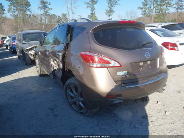 44453180 :رقم المزاد ، JN8AZ1MW6CW216181 vin ، 2012 Nissan Murano Le مزاد بيع
