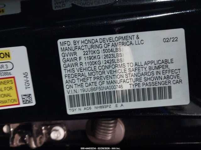 2022 ACURA TLX 19UUB6F50NA000746 Photo 8