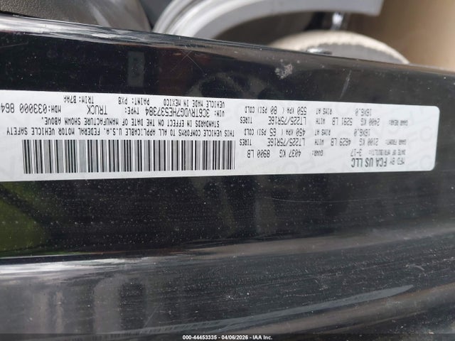 3C6TRVDG7HE537384 RAM Promaster 2500 High Roof 159 Wb