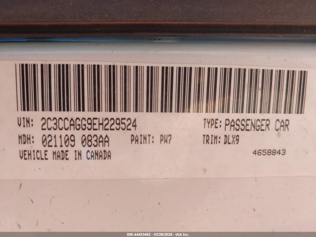 Продажа на аукционе авто 2014 Chrysler 300 300s, vin: 2C3CCAGG9EH229524, номер лота: 44453462