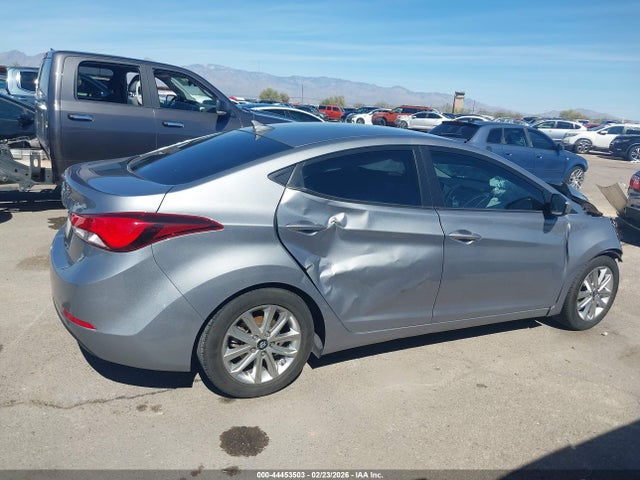KMHDH4AE6FU382978 Hyundai ELANTRA SE