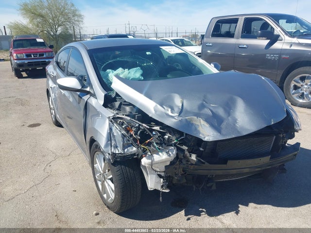 KMHDH4AE6FU382978 Hyundai ELANTRA SE