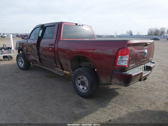 44453521 :رقم المزاد ، 3C6UR5DJ7KG599346 vin ، 2019 Ram 2500 Big Horn  4x4 6'4 Box مزاد بيع