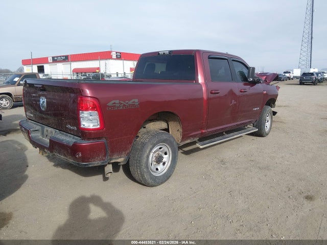 44453521 :رقم المزاد ، 3C6UR5DJ7KG599346 vin ، 2019 Ram 2500 Big Horn  4x4 6'4 Box مزاد بيع