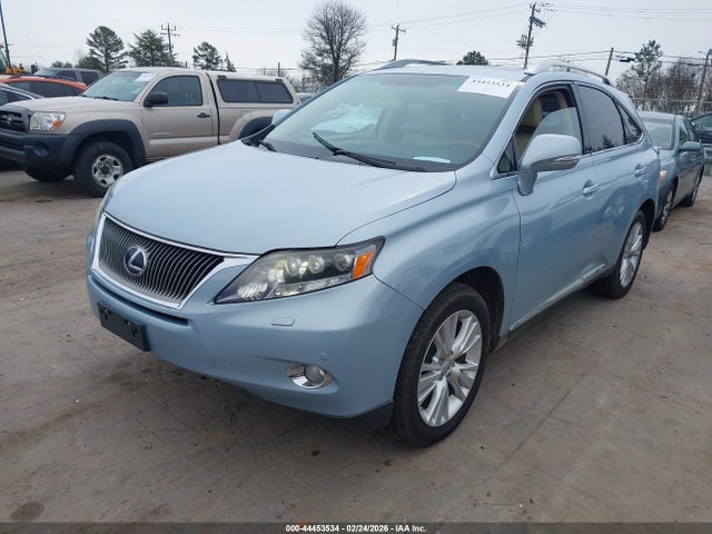 44453534 :رقم المزاد ، JTJBC1BA2A2009295 vin ، 2010 Lexus Rx 450h مزاد بيع