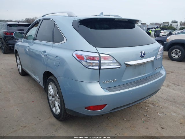 44453534 :رقم المزاد ، JTJBC1BA2A2009295 vin ، 2010 Lexus Rx 450h مزاد بيع